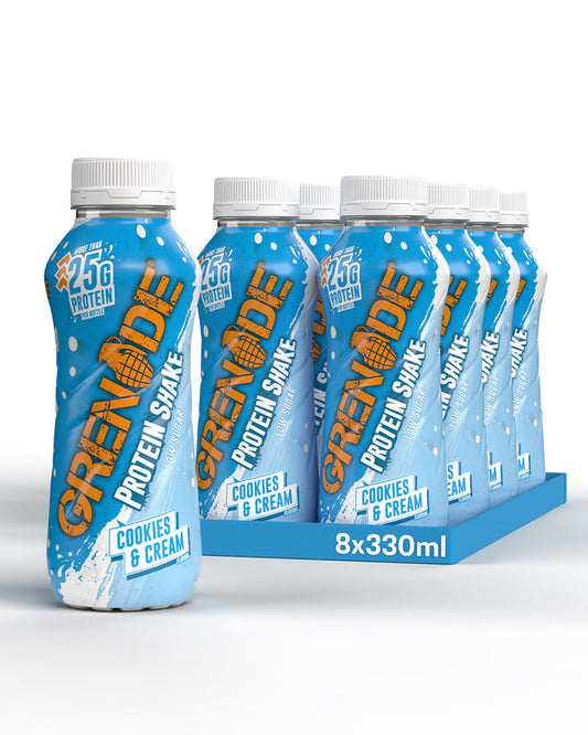 Cookies and Cream Protein Shake (8 Pack) 330ml
