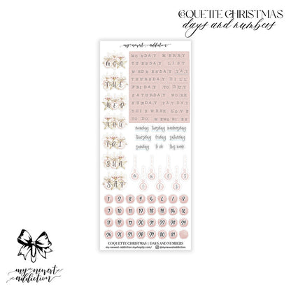 Days and Numbers / Premium Matte