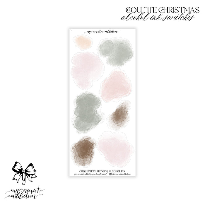 Alcohol Ink Swatches / Premium Matte