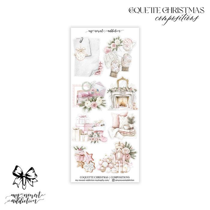 Coquette Christmas Decorative Sheets