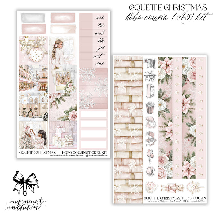 Coquette Christmas Hobonichi Cousin Kit