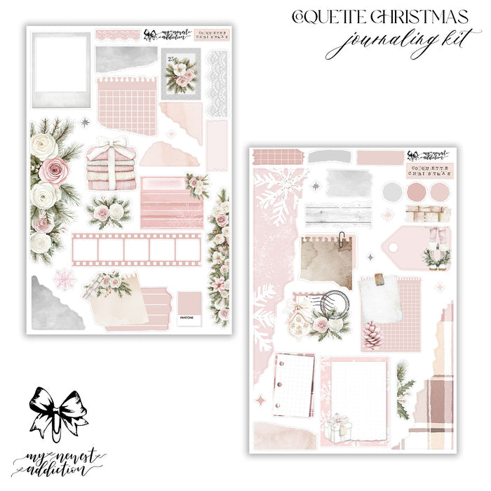 Coquette Christmas Journaling Kit