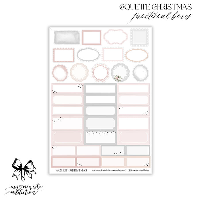 Coquette Christmas Weekly Kit