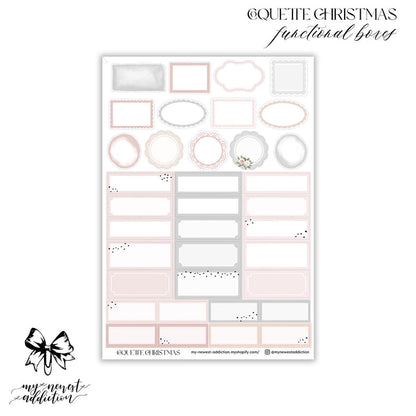 Coquette Christmas Weekly Kit