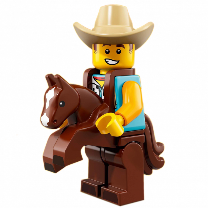 Cowboy Costume Guy – Series 18 Lego Minifigure