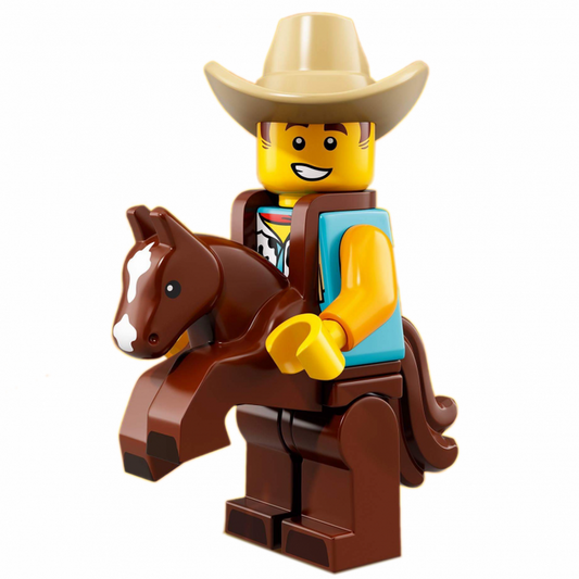 Cowboy Costume Guy – Series 18 Lego Minifigure