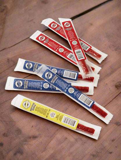 DM Snacks Assorted Beef Sticks Cowboy Box