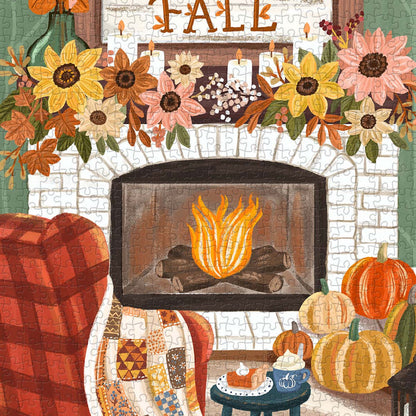 Wrap yourself in a blanket, sip something warm, and let the fire crackle — your cozy fall afternoon begins.