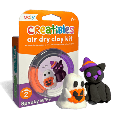 Creatibles Mini Air Dry Clay - Spooky BFFs - 2 Designs