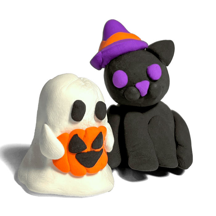 Creatibles Mini Air Dry Clay - Spooky BFFs - 2 Designs