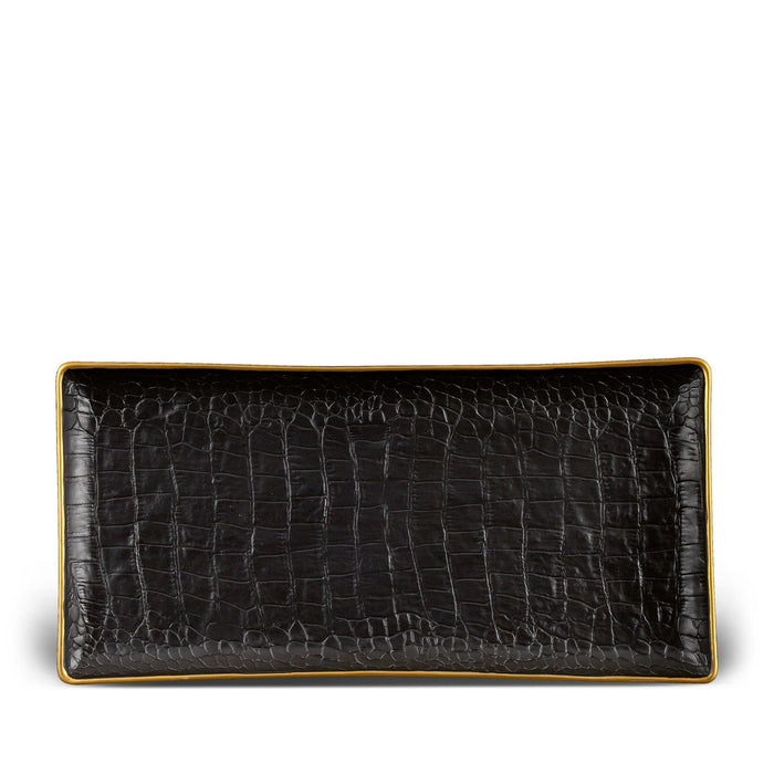 Crocodile Rectangular Tray - Medium - L'OBJET