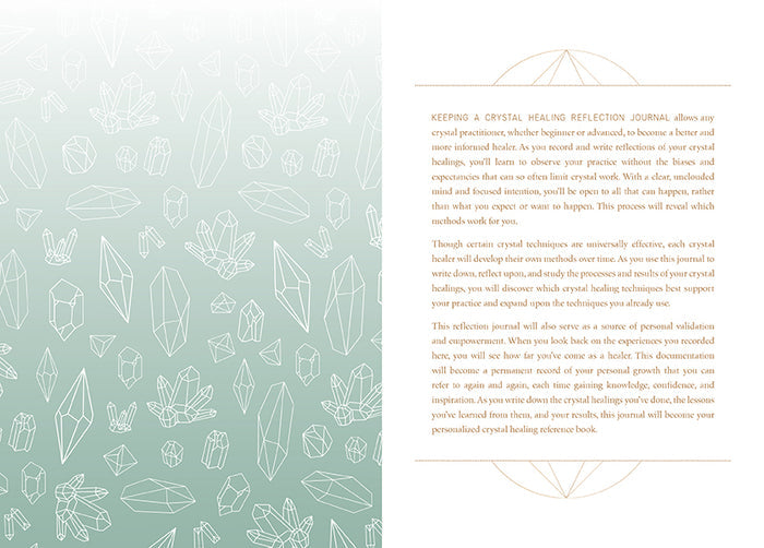 Crystal Healing Reflection Journal
