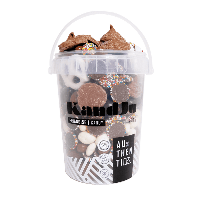 Custom chocolate 700 g bucket