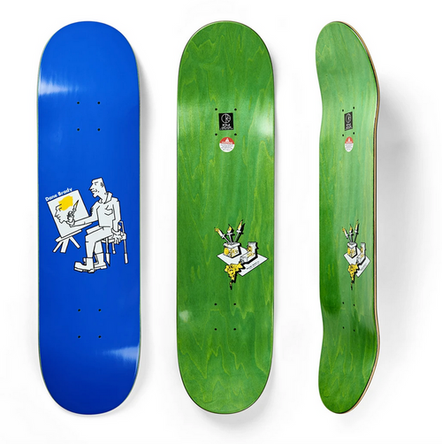 Dane Brady Painter Deck Blue 8.375"