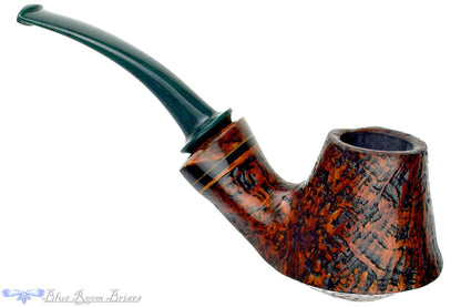 Blue Room Briars is proud to present this Daniel Mustran Pipe Bent Sandblast Volcano with Acrylic