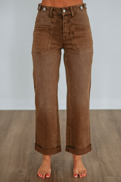 Dayna Flying Monkey Jeans - Coffee