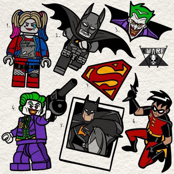 DC inspired designs by Emily (2025)