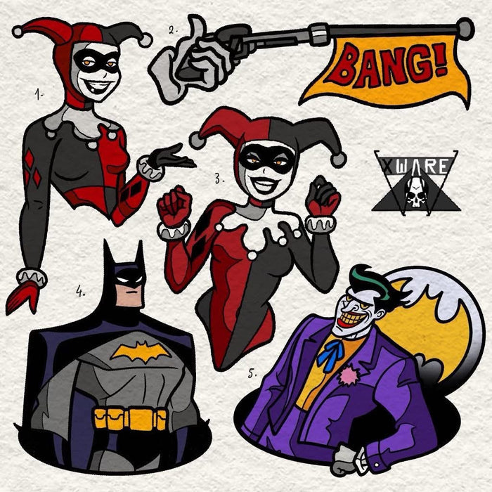 DC inspired designs by Emily (2025)