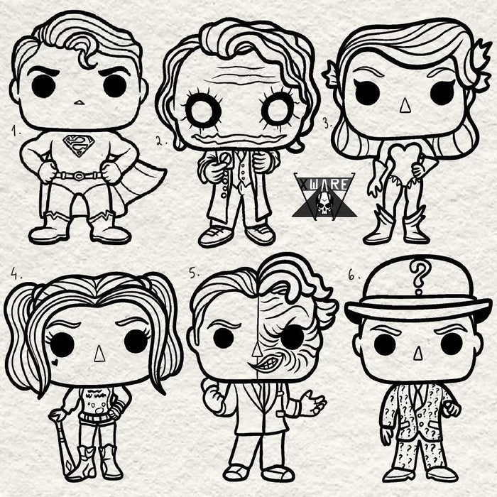 DC inspired designs by Emily (2025)