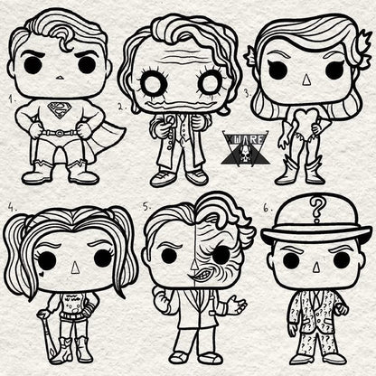 DC inspired designs by Emily (2025)