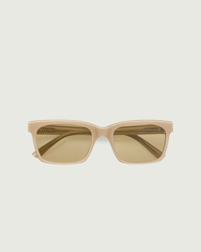 Cashmere ::Dean Sunglasses rectangle white  acetate top