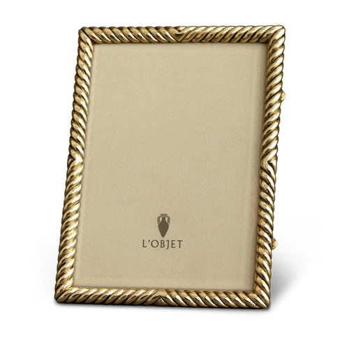 Deco Twist Frame - Gold - L'OBJET