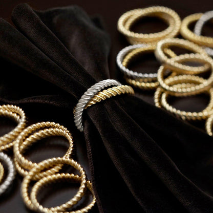 Deco Twist Napkin Jewels (Set of 4) - L'OBJET