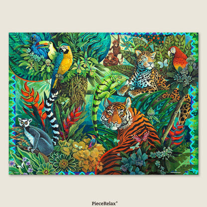 Hidden in lush greenery, a celebration of life begins — welcome to the animals’ secret banquet. You’ll Always Get There with PieceRelax.