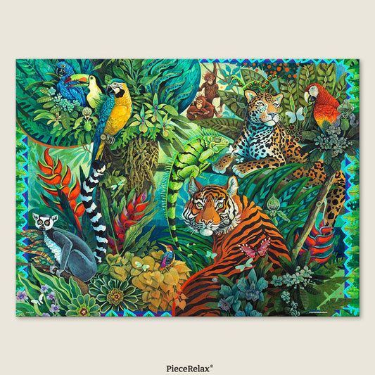 Hidden in lush greenery, a celebration of life begins — welcome to the animals’ secret banquet. You’ll Always Get There with PieceRelax.