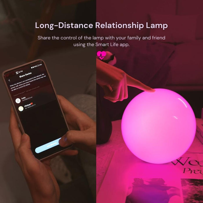 Dekala Prismatic™ Smart Color Changing Table Lamp Dekala