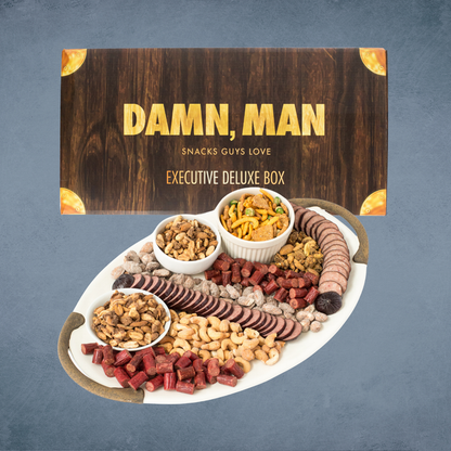 Damn Man Snacks Platter Deluxe Gift Box