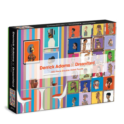 Derrick Adams x Dreamyard 500 Piece Double-Sided Jigsaw Puzzle 500 Piece Puzzles Derrick Adams