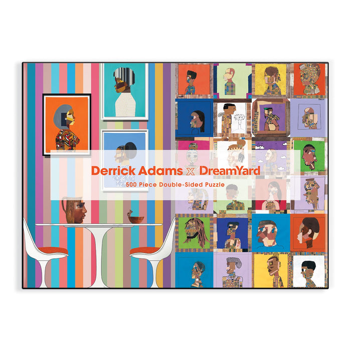 Derrick Adams x Dreamyard 500 Piece Double-Sided Jigsaw Puzzle 500 Piece Puzzles Derrick Adams