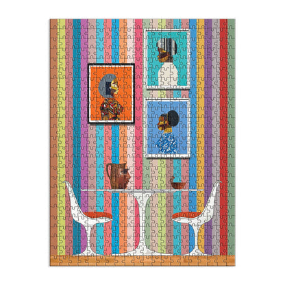 Derrick Adams x Dreamyard 500 Piece Double-Sided Jigsaw Puzzle 500 Piece Puzzles Derrick Adams