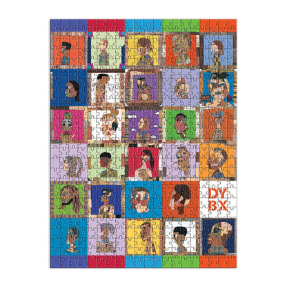 Derrick Adams x Dreamyard 500 Piece Double-Sided Jigsaw Puzzle 500 Piece Puzzles Derrick Adams