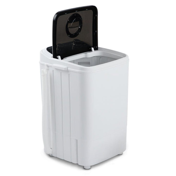 Devanti 4.6KG Mini Portable Washing Machine - Black -Home Living Store - -