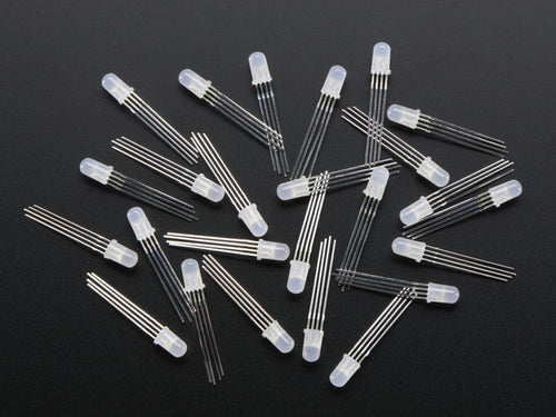 Diffused RGB 5mm LED (25 pack) by The Pi Hut - The Pi Hut