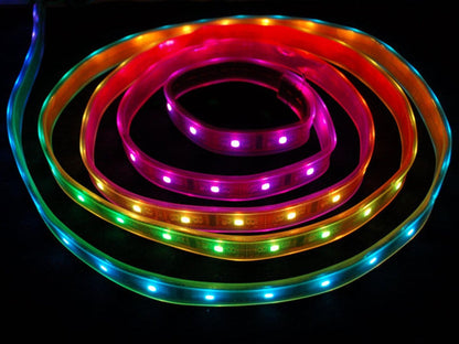 Digital RGB LED Weatherproof Strip - LPD8806 32 LED - 1m Reel [Discontinued] by Adafruit - The Pi Hut