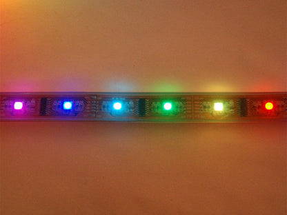 Digital RGB LED Weatherproof Strip - LPD8806 32 LED - 1m Reel [Discontinued] by Adafruit - The Pi Hut