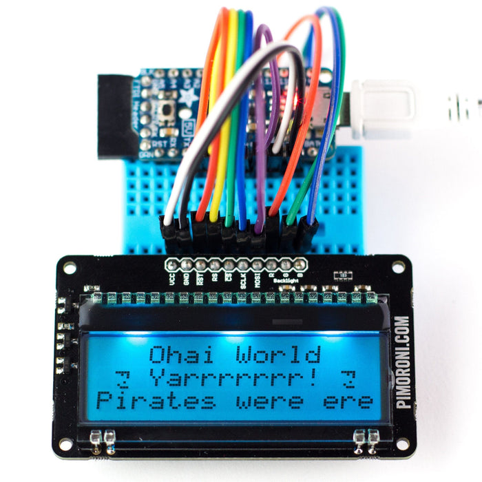 Display-O-Tron RGB Breakout [discontinued] by Pimoroni - The Pi Hut