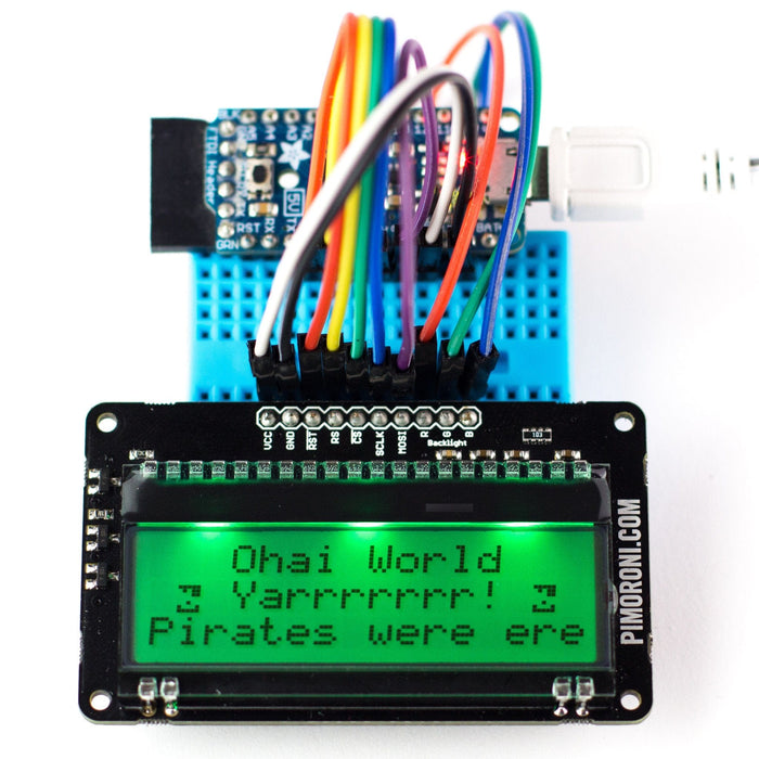 Display-O-Tron RGB Breakout [discontinued] by Pimoroni - The Pi Hut