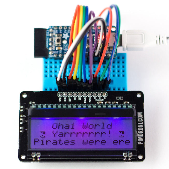 Display-O-Tron RGB Breakout [discontinued] by Pimoroni - The Pi Hut