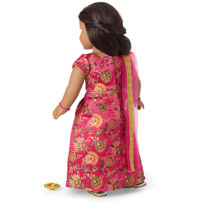 Diwali Celebration Outfit for 18-inch Dolls