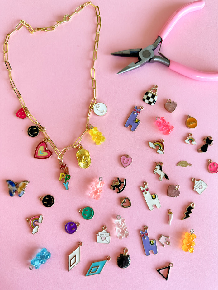 DIY Charm Necklace Kit - Lucky Charms
