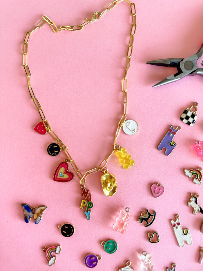 DIY Charm Necklace Kit - Lucky Charms