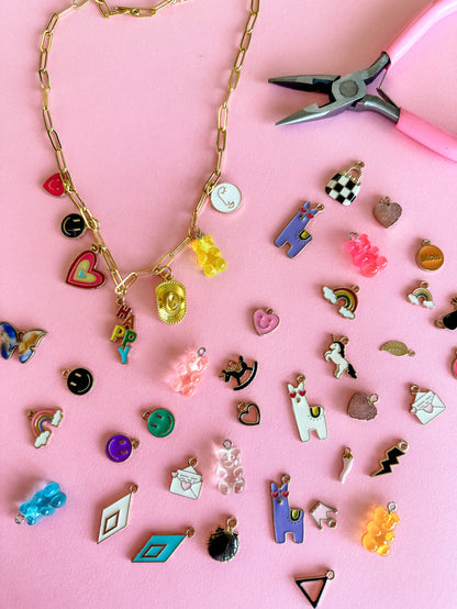 DIY Charm Necklace Kit - Lucky Charms