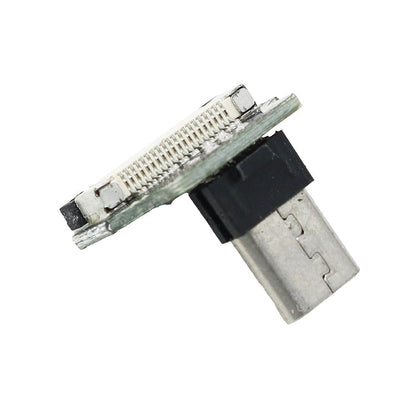 DIY USB Cable Parts - Right Angle Micro USB Plug Down by The Pi Hut - The Pi Hut