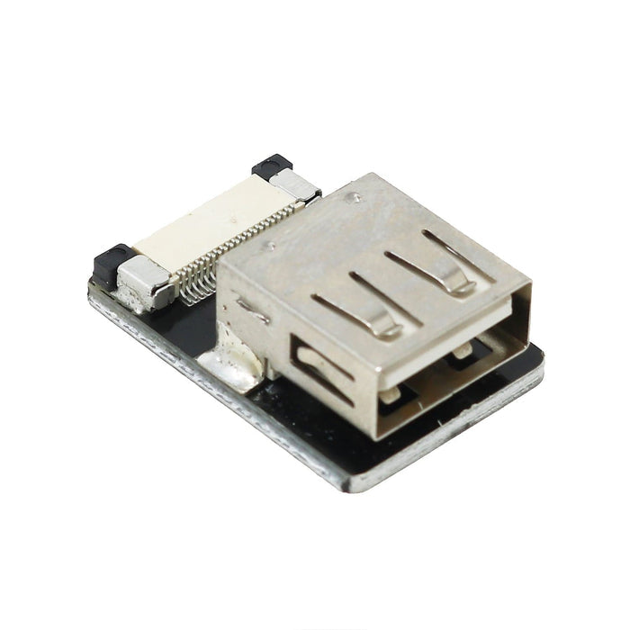 DIY USB Cable Parts - Straight Type A USB Socket by The Pi Hut - The Pi Hut