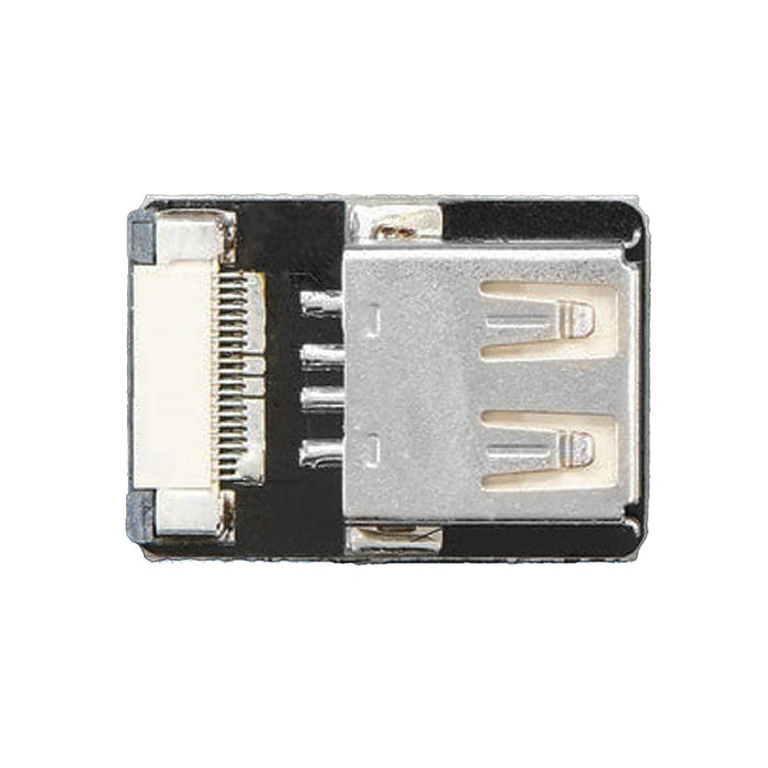 DIY USB Cable Parts - Straight Type A USB Socket by The Pi Hut - The Pi Hut