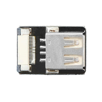 DIY USB Cable Parts - Straight Type A USB Socket by The Pi Hut - The Pi Hut